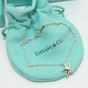 Dainty starfish Elsa Paretti Tiffany’s bracelet